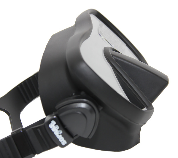 Маска Frameless Star II (черный силикон; black)